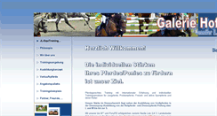 Desktop Screenshot of galerie-hof.com